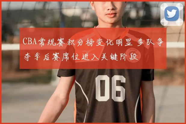 CBA常规赛积分榜变化明显 多队争夺季后赛席位进入关键阶段