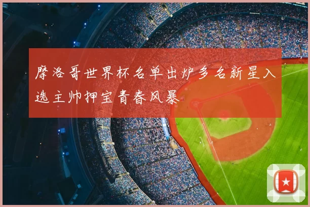 摩洛哥世界杯名单出炉多名新星入选主帅押宝青春风暴